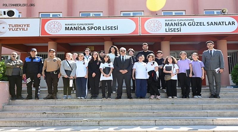 Manisa’da Okullarda Güvenlik Denetimi: İl Emniyet Müdürü Aktaş Sahada İncelemelerde Bulundu