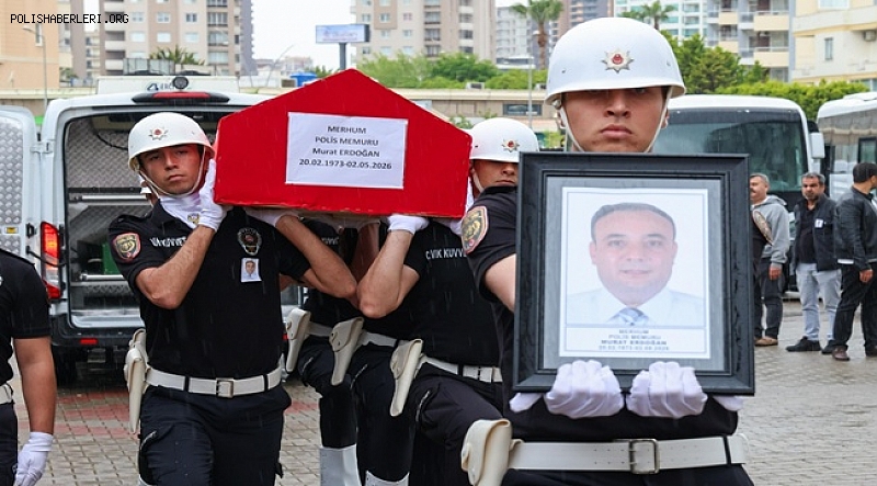 Polis memuru Murat Erdoğan için cenaze töreni düzenlendi