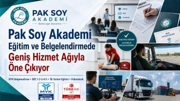 Pak Soy Akademi, 76 Meslekte (MYK) Belgelendirme Hizmeti Sunuyor